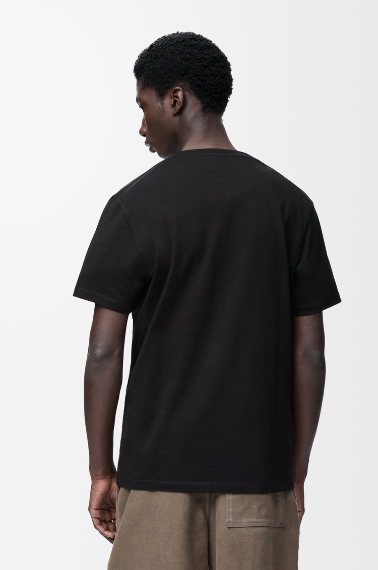 LOEWE Regular fit T-shirt in cotton Black