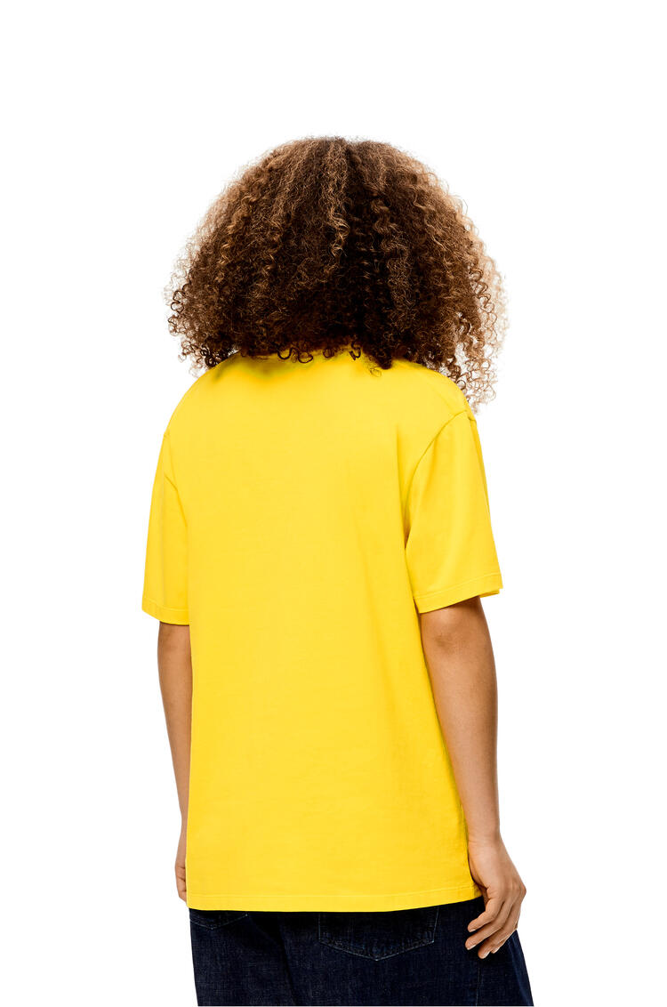 LOEWE Camiseta Yu-Bird en algodón Amarillo/Multicolor pdp_rd