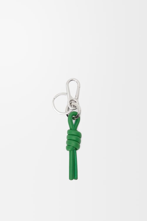 LOEWE ノット チャーム（クラシックカーフ） トロピカルグリーン