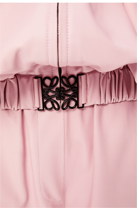 LOEWE Bomber jacket in nappa Pink/Pink plp_rd