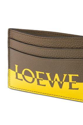 LOEWE Signature plain cardholder in calfskin Laurel Green/Lemon plp_rd