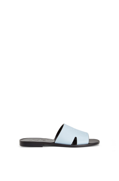 LOEWE Anagram mule in calfskin Baby Blue