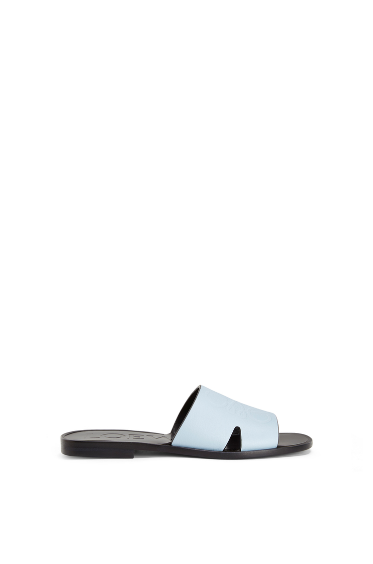 LOEWE Anagram mule in calfskin Baby Blue