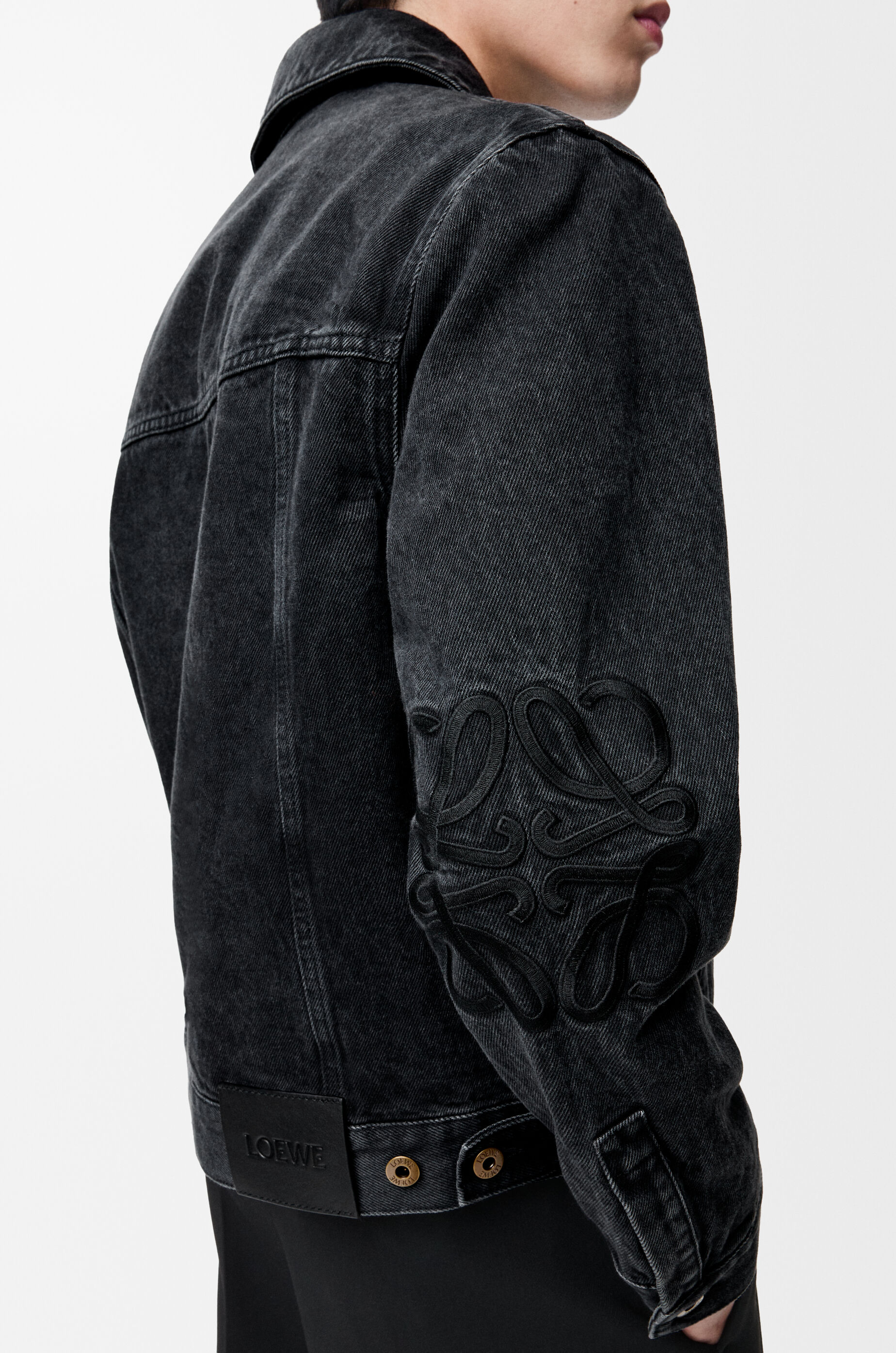 アナグラム ジャケット（デニム） ブラック - LOEWE