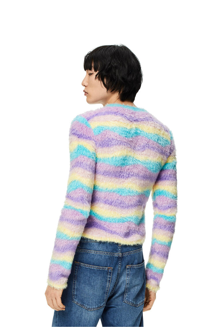 LOEWE Multicolour stripe sweater Pink Multitone pdp_rd