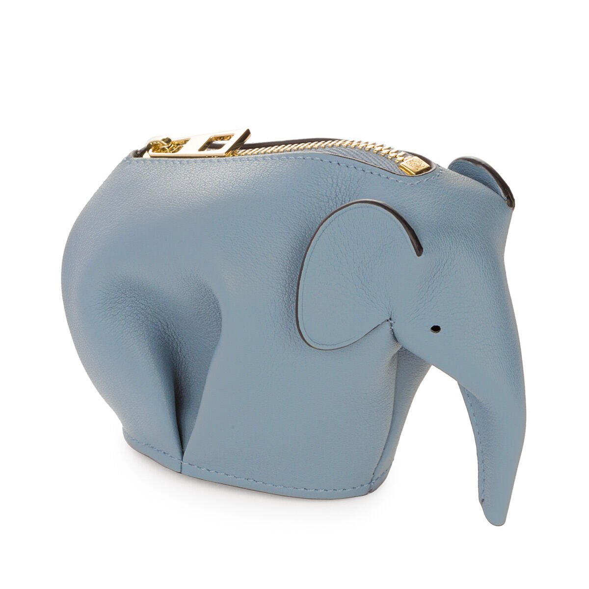 Elephant Coin Purse Stone Blue LOEWE