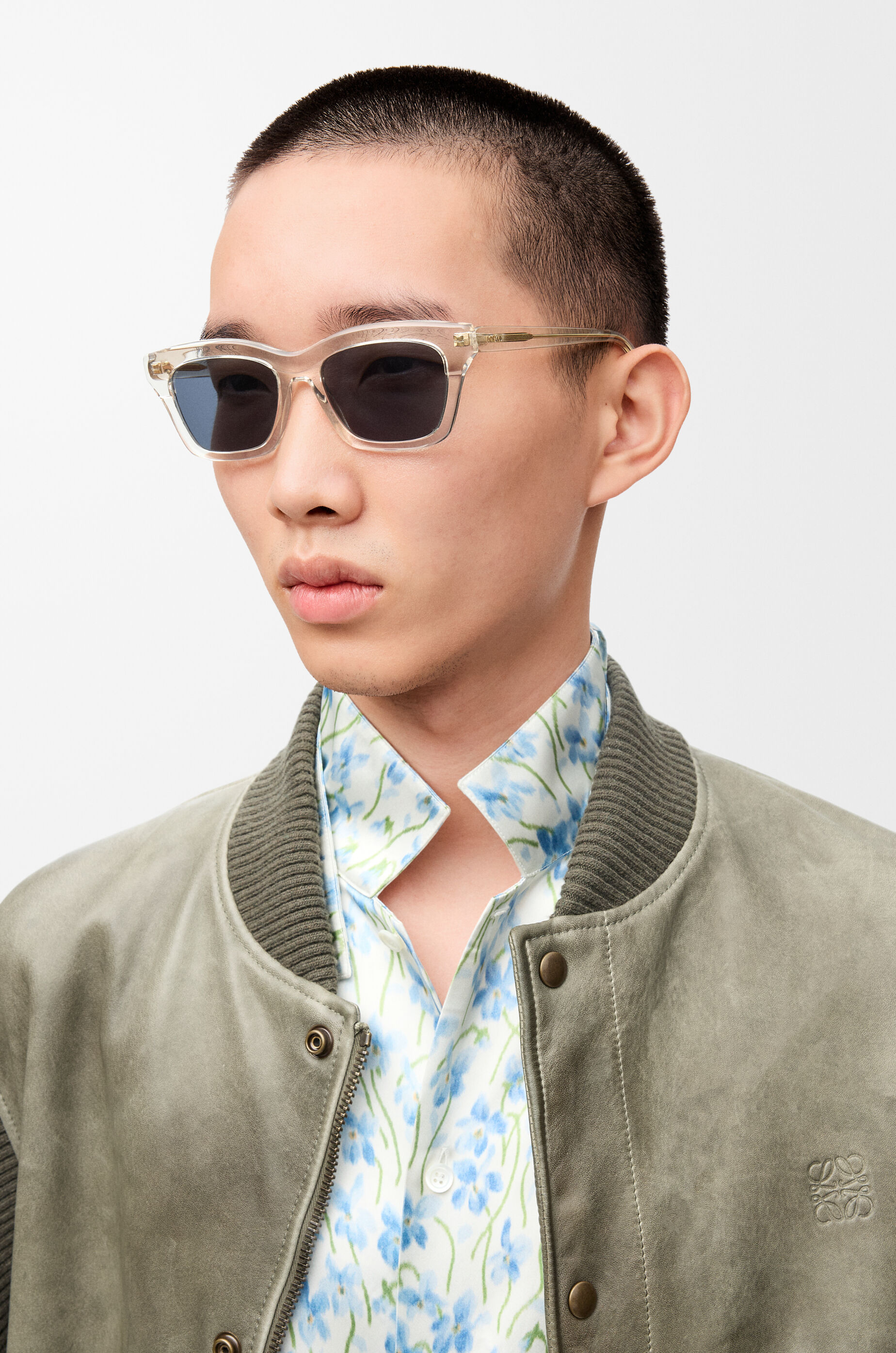 LOEWE シグマ スリムサングラス シグマ スリム サングラス ゴールド - LOEWE
