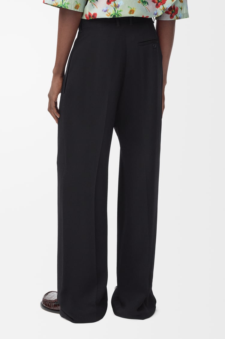 LOEWE Pantalón en mezcla de viscosa Negro