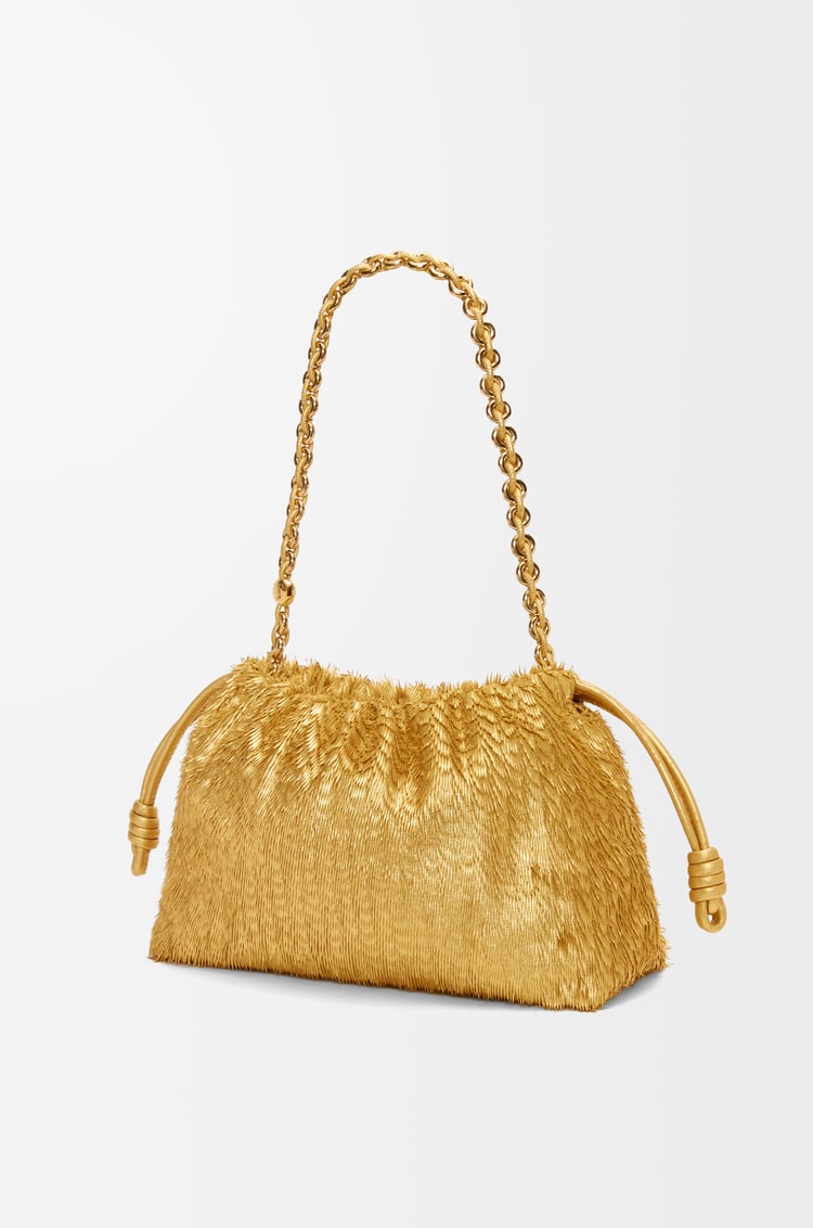 LOEWE Flamenco Purse in nappa calfskin Gold