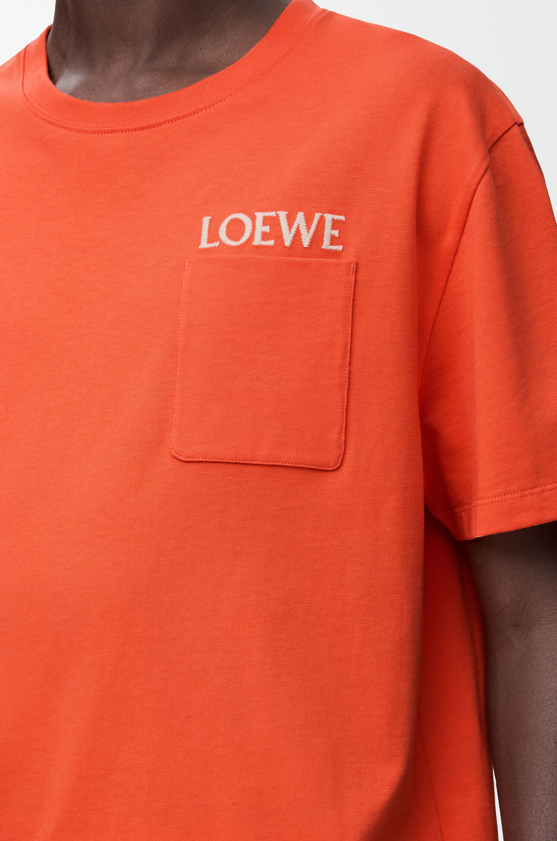 リラックスフィット Tシャツ（コットン） オレンジ - LOEWE