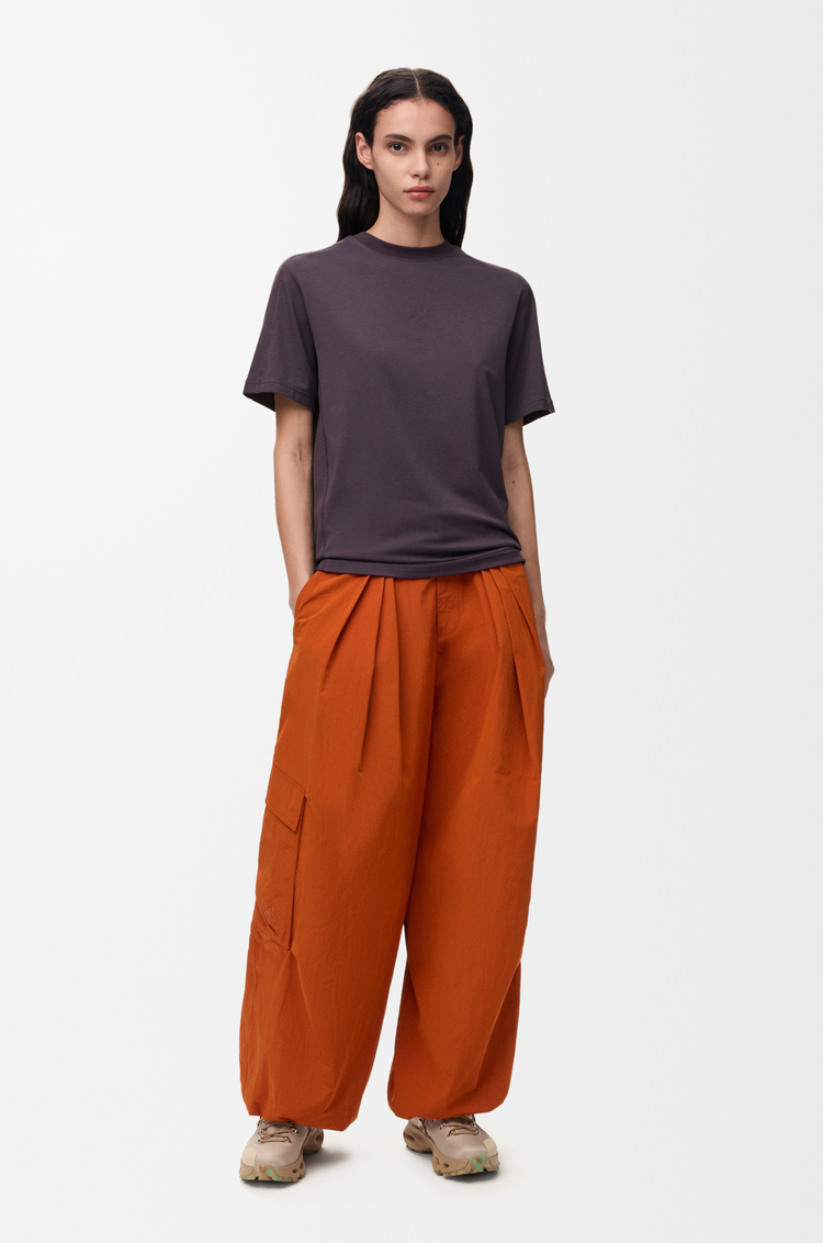 LOEWE T-shirt in technical jersey Purple