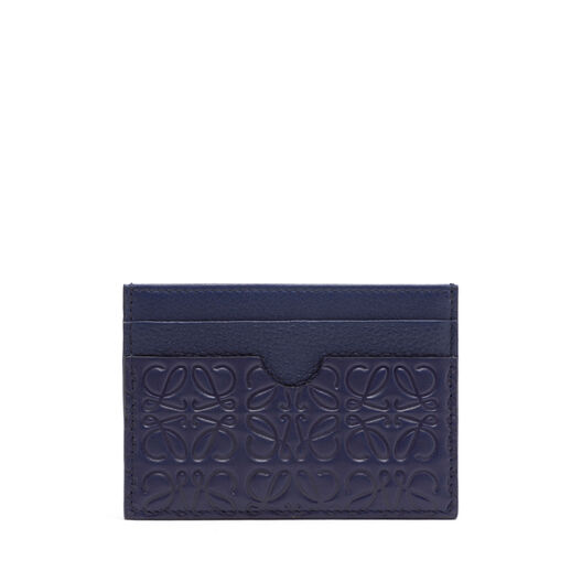 LOEWE Plain Card Holder Navy Blue LOEWE Plain Card Holder Navy Blue all