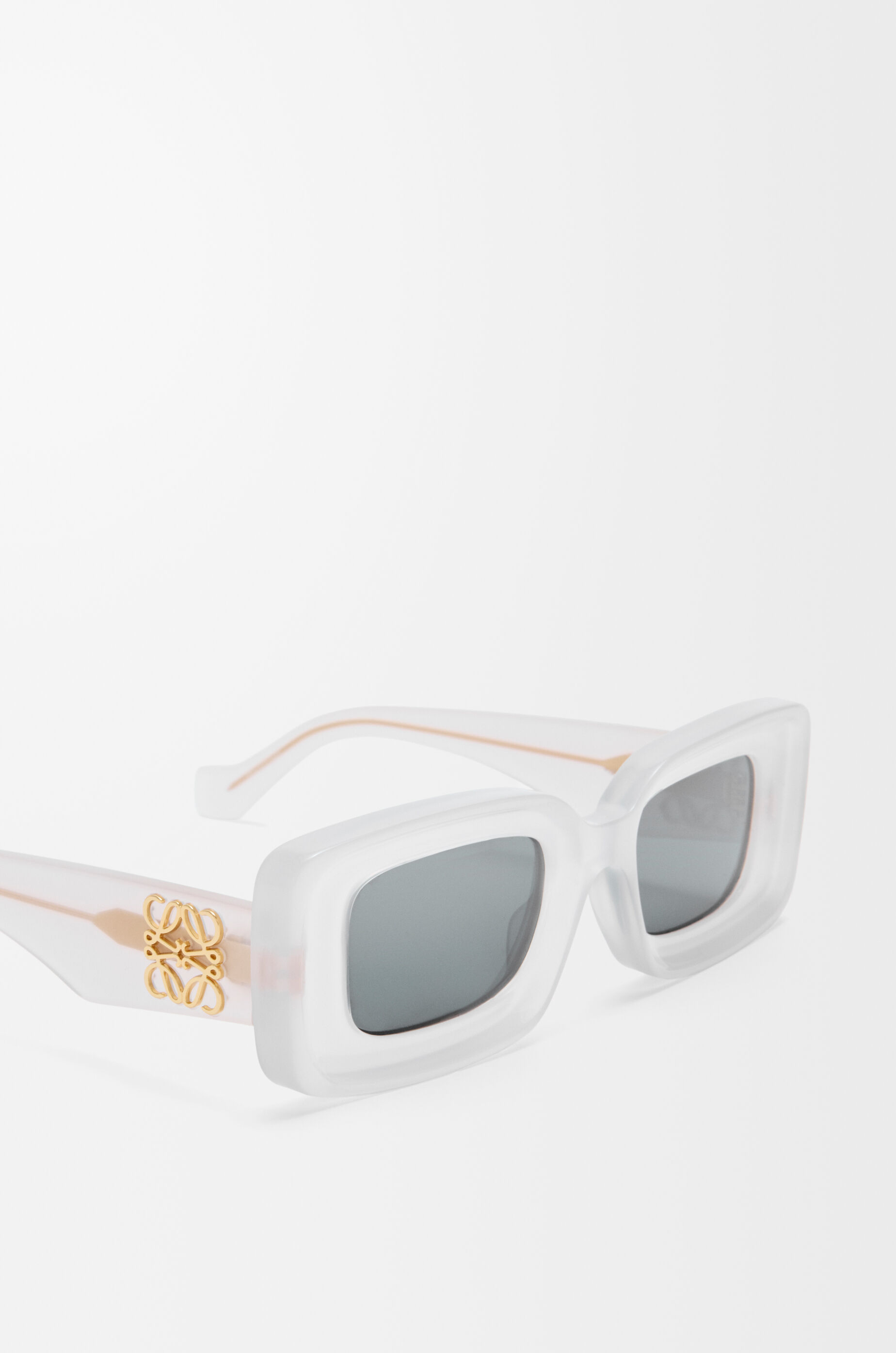 【関税&送料込】Loewe White Acetate Sunglasses LOEWE EYEWEAR Square-frame acetate sunglasses | NET-A-PORTER
