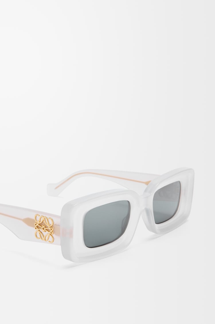 LOEWE Rectangular sunglasses White
