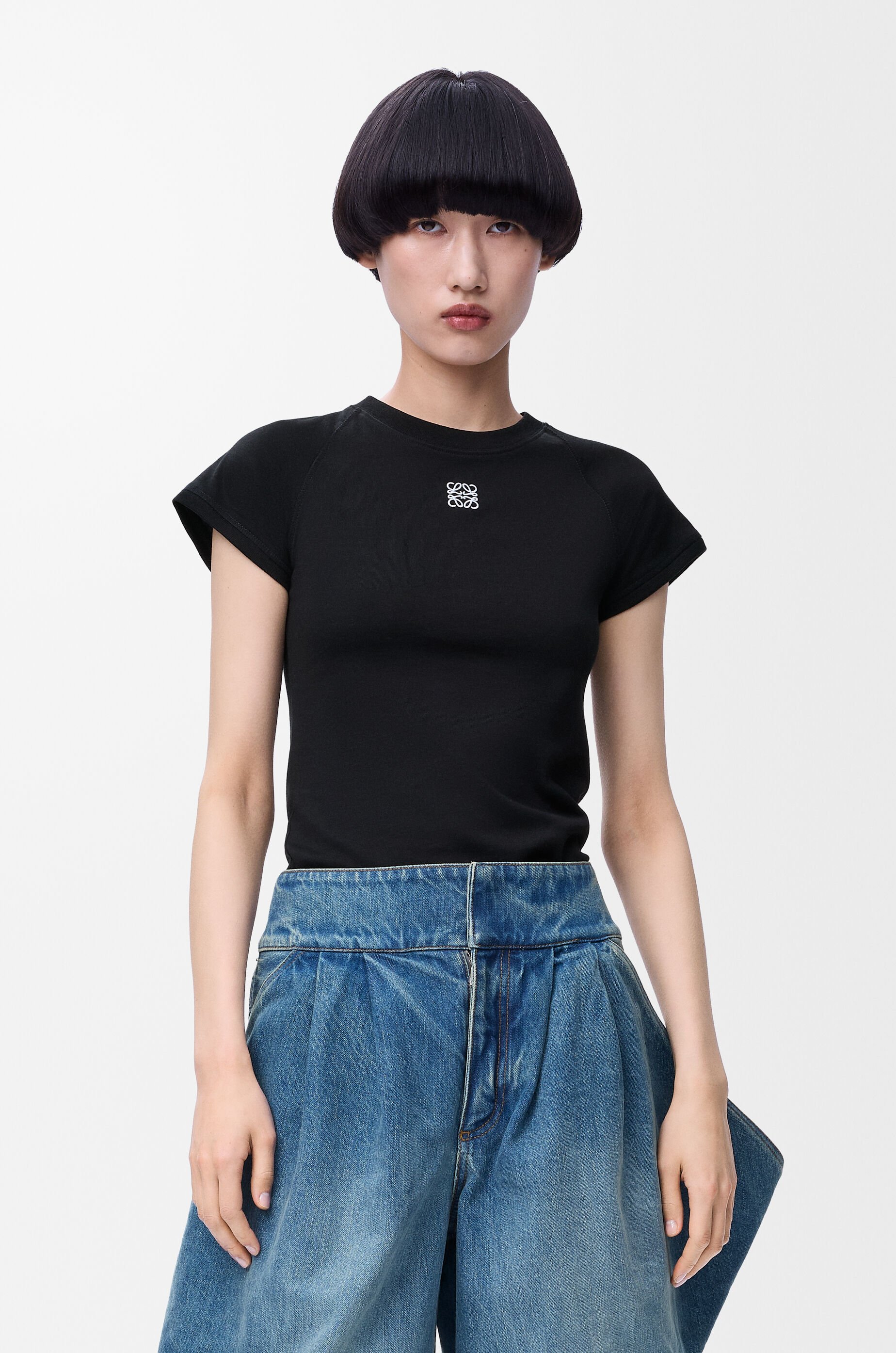 Amazon | [ロエベ] NEON T SHIRT ネオンアナグラム刺しゅう T