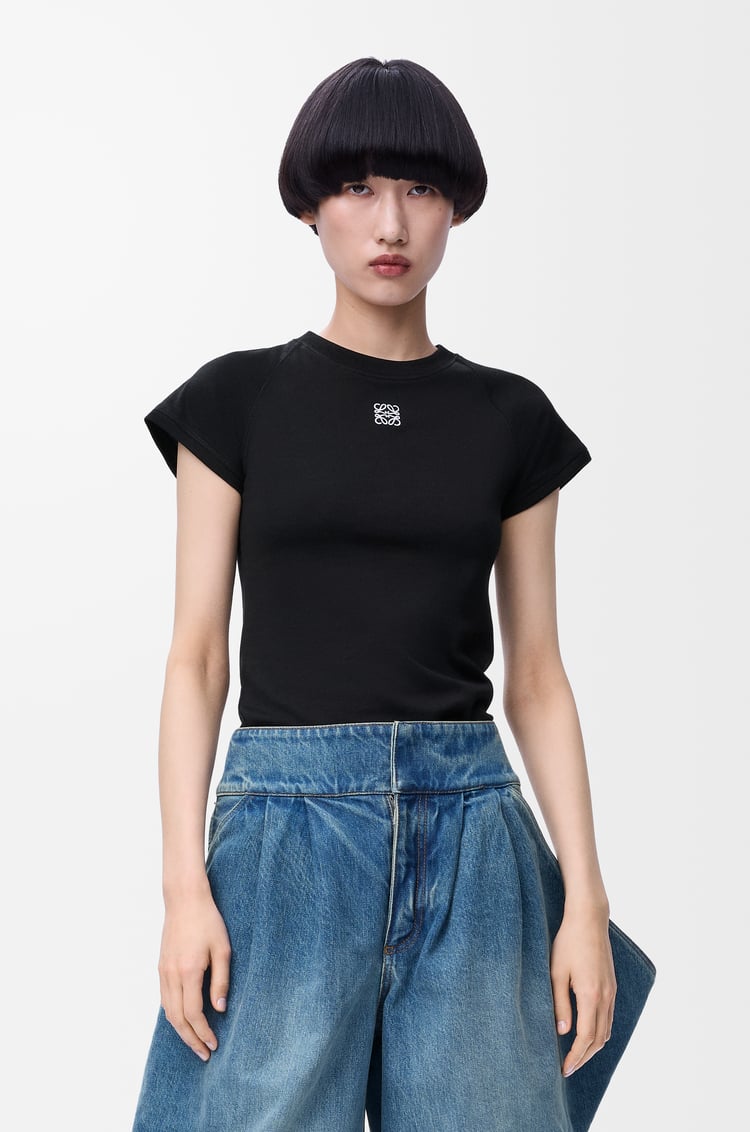 LOEWE Small fit t-shirt in cotton blend Black