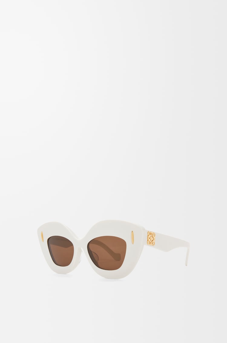 LOEWE Gafas de sol Retro Screen  Blanco/Marfil
