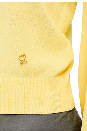 LOEWE Bell sleeve sweater in viscose Yellow plp_rd