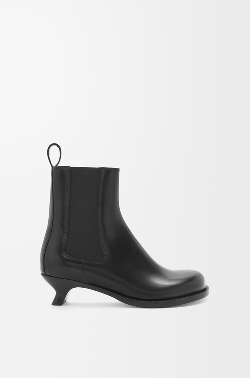 LOEWE Campo Chelsea bootie in brushed calfskin Black plp_rd