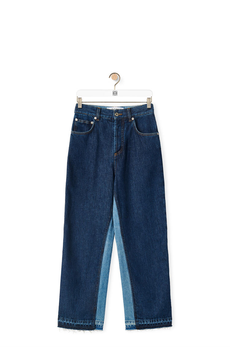 LOEWE Cropped jeans in denim Denim Blue/Light Denim Blue pdp_rd