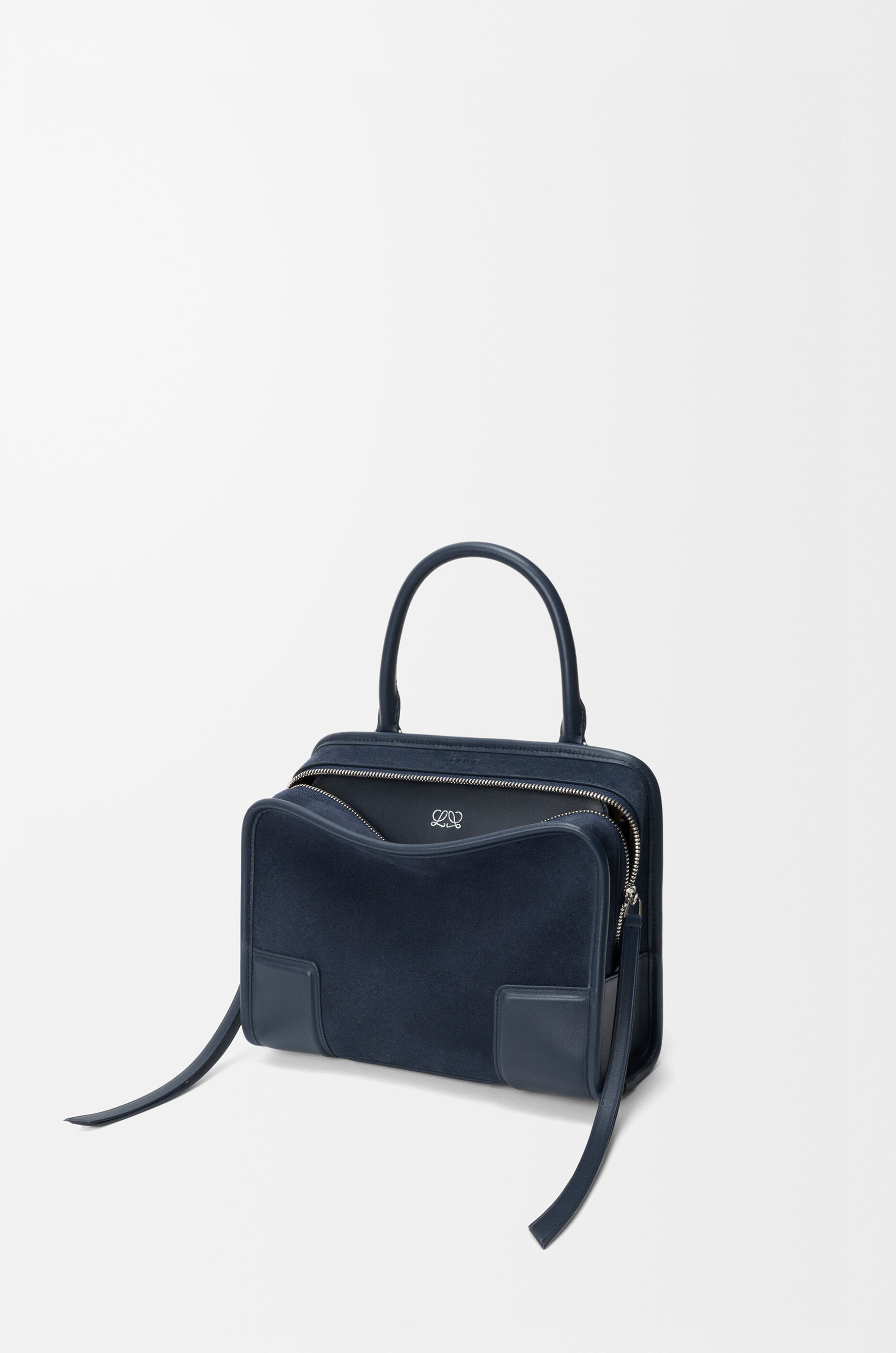 アマソナ180 バッグ スモール（スエード） ブルー - ロエベ 日本 公式