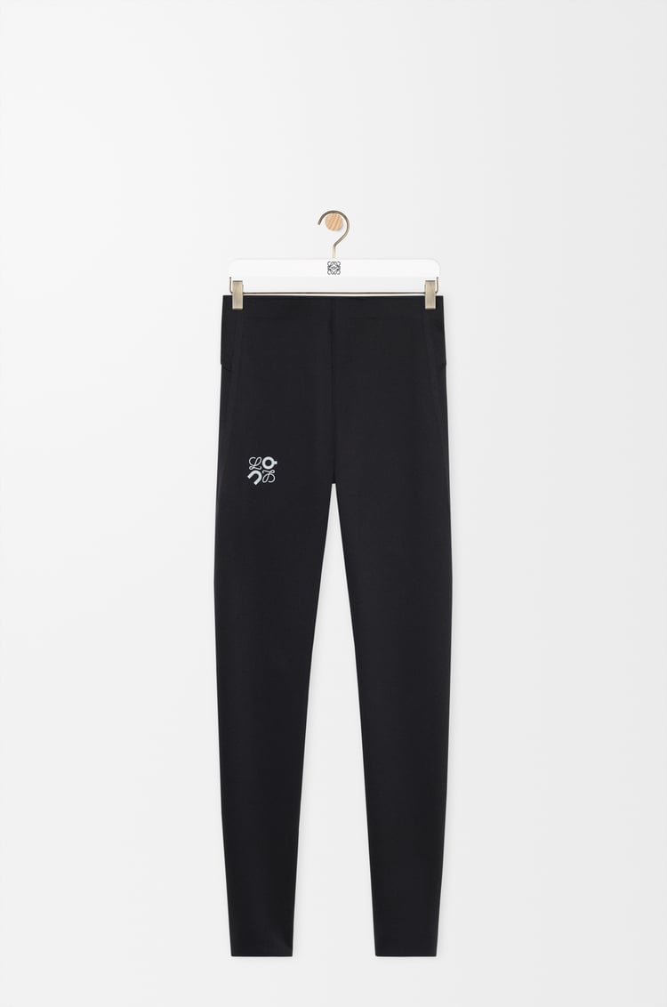 LOEWE Active tights in technical jersey Black