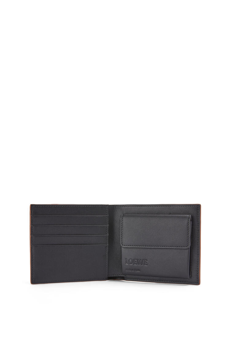 LOEWE Puzzle stitches bifold coin wallet in smooth calfskin Black pdp_rd