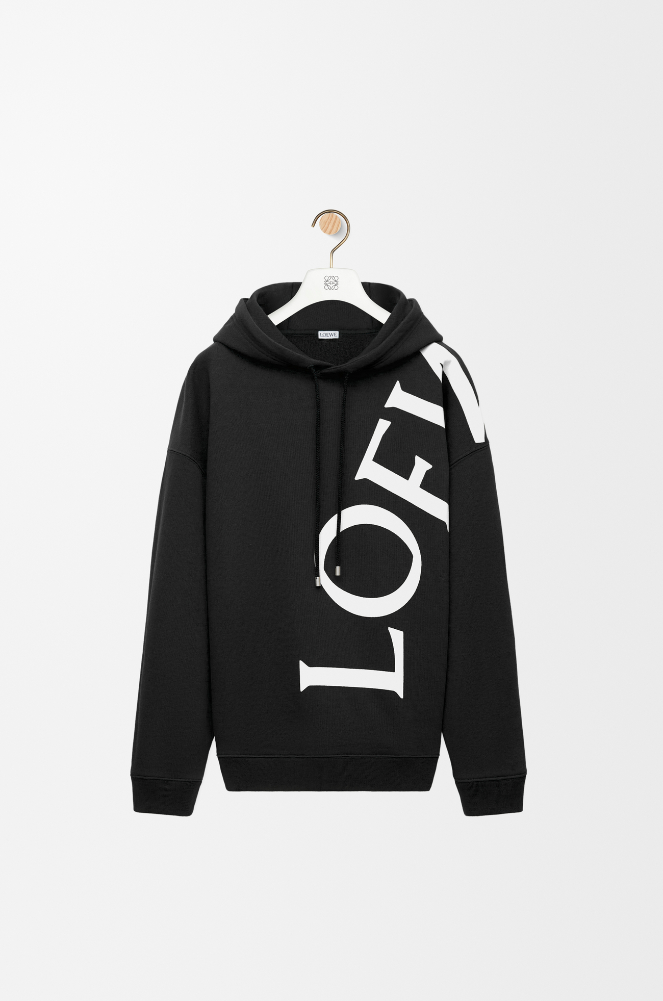 LOEWE リラックスフィット フーディー（コットン） ブラック/ホワイト plp_rd