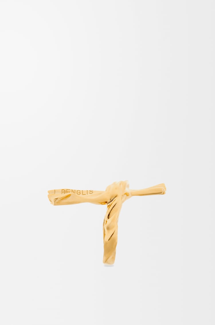 LOEWE Knuckle Not ring in gold Gold