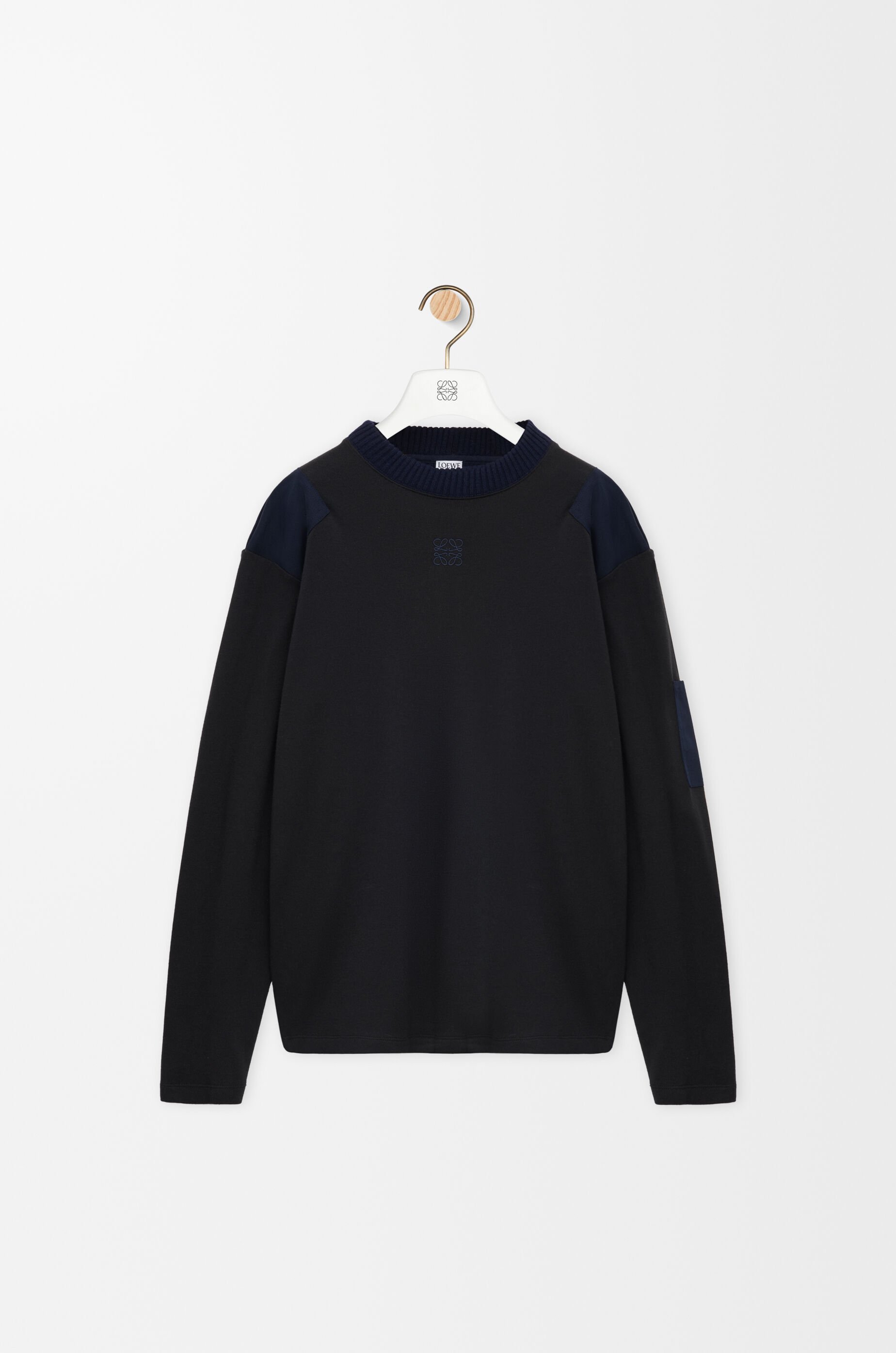 ロングスリーブ トップス（コットンブレンド） グレー - LOEWE