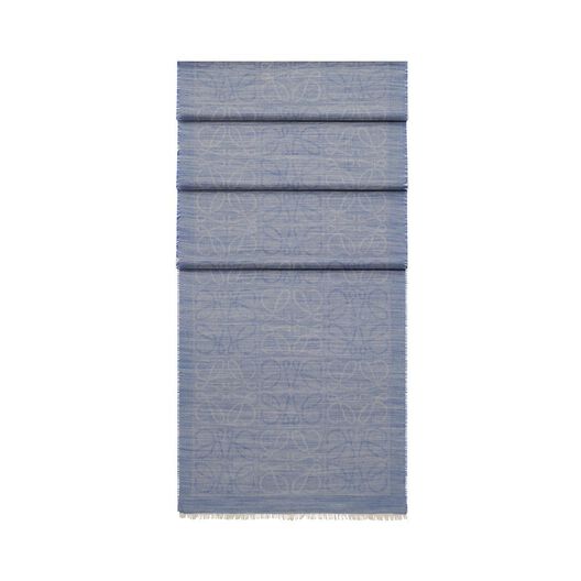 LOEWE 45X200 Scarf Damero Azul Royal LOEWE 45X200 Scarf Damero Azul Royal all