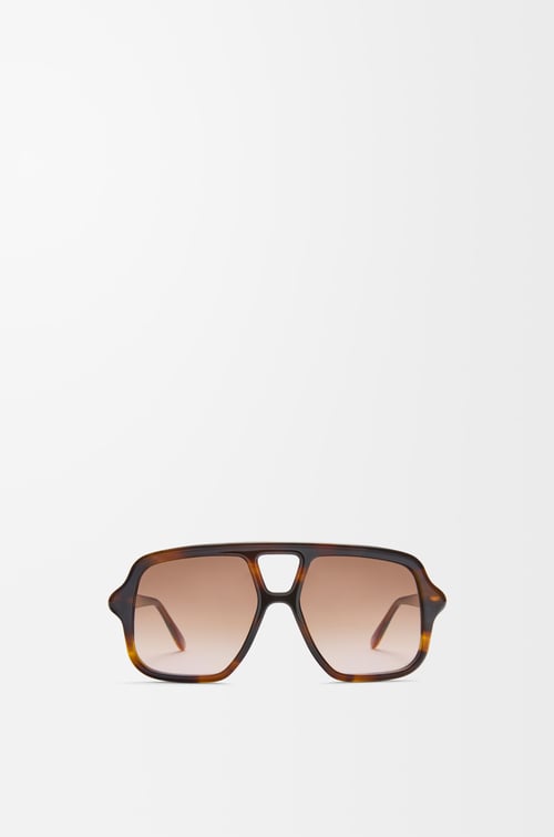 LOEWE Gafas de sol Aviator Slim Marrón Habano