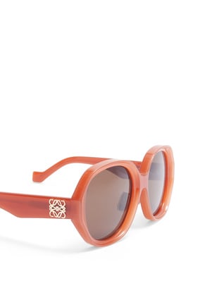 LOEWE Elipse sunglasses in acetate Rust plp_rd