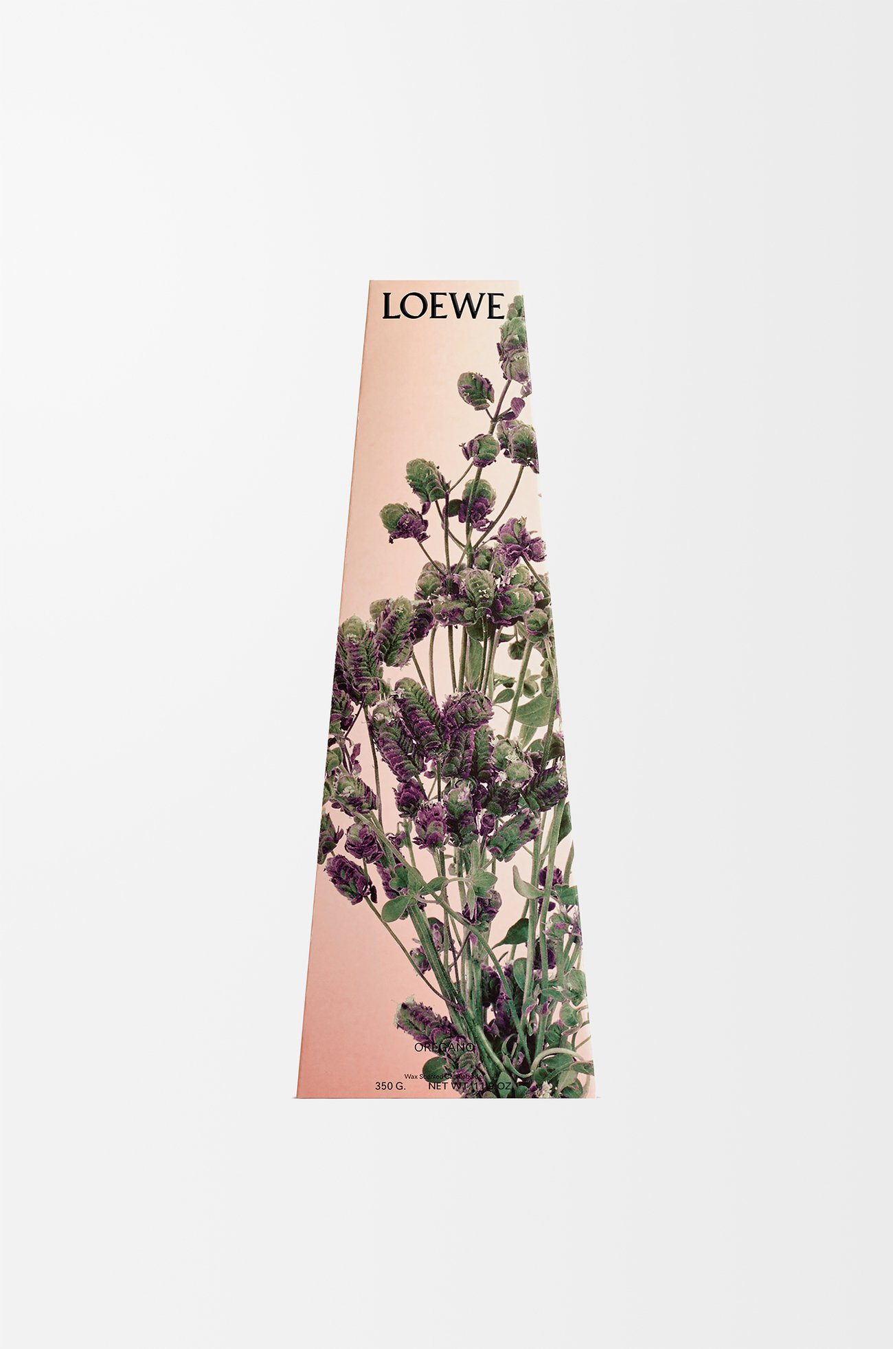 LOEWE Oregano wax candleholder White