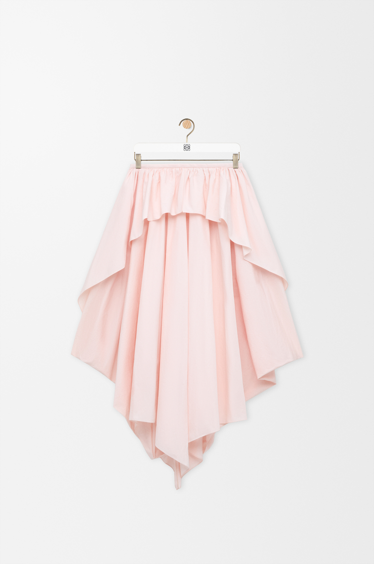 LOEWE Gonna in cotone Rosa Chiaro