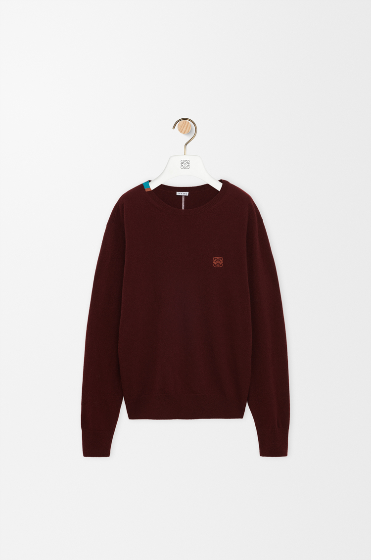 LOEWE Sweater in wool Burgundy