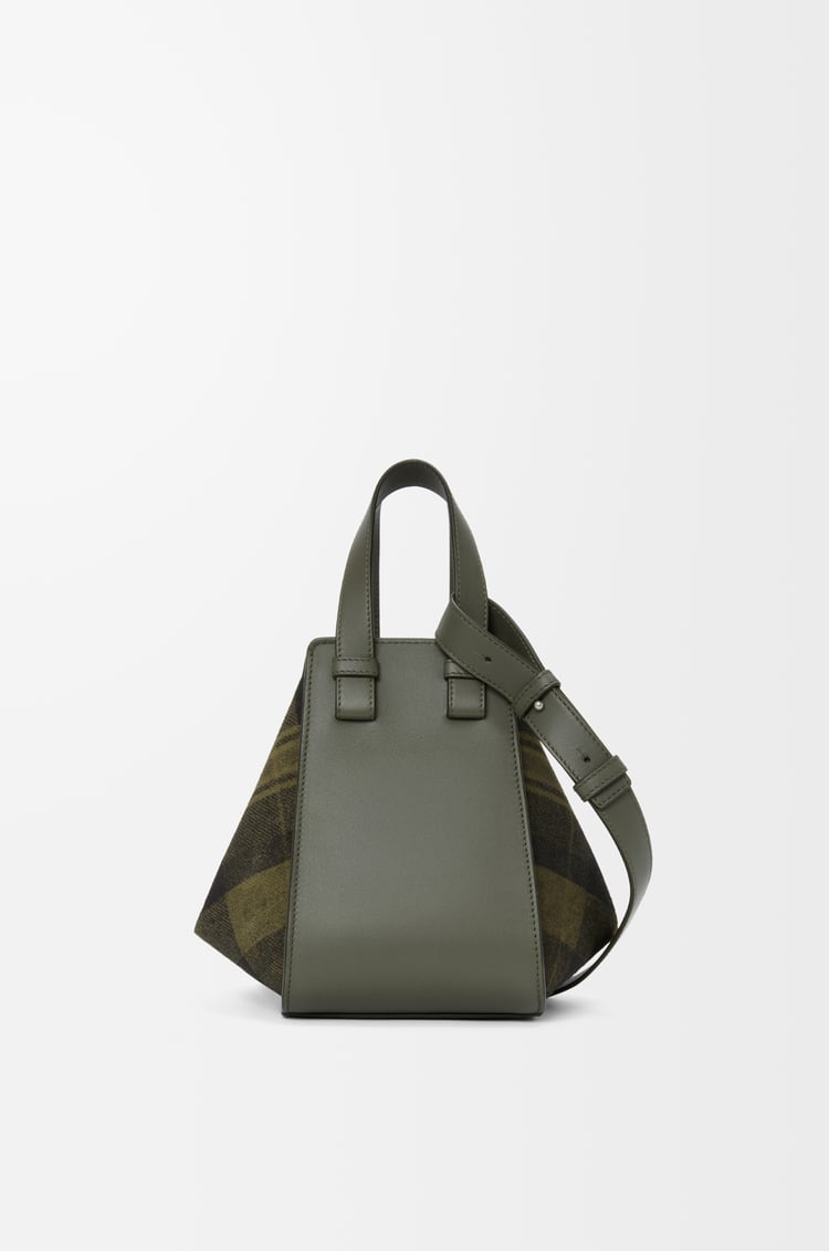 LOEWE ハンモックバッグ コンパクト（スエード&クラシックカーフ） カーキ/オリーブ