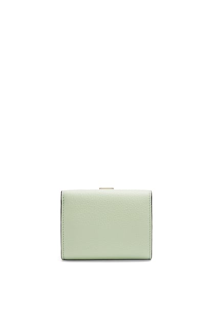 LOEWE Trifold wallet in soft grained calfskin Spring Jade/Clay Green plp_rd