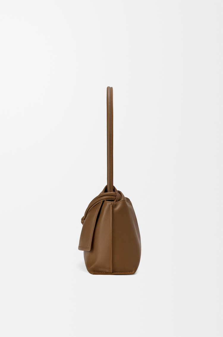 LOEWE Small Flamenco Flap bag in nappa calfskin Bronze