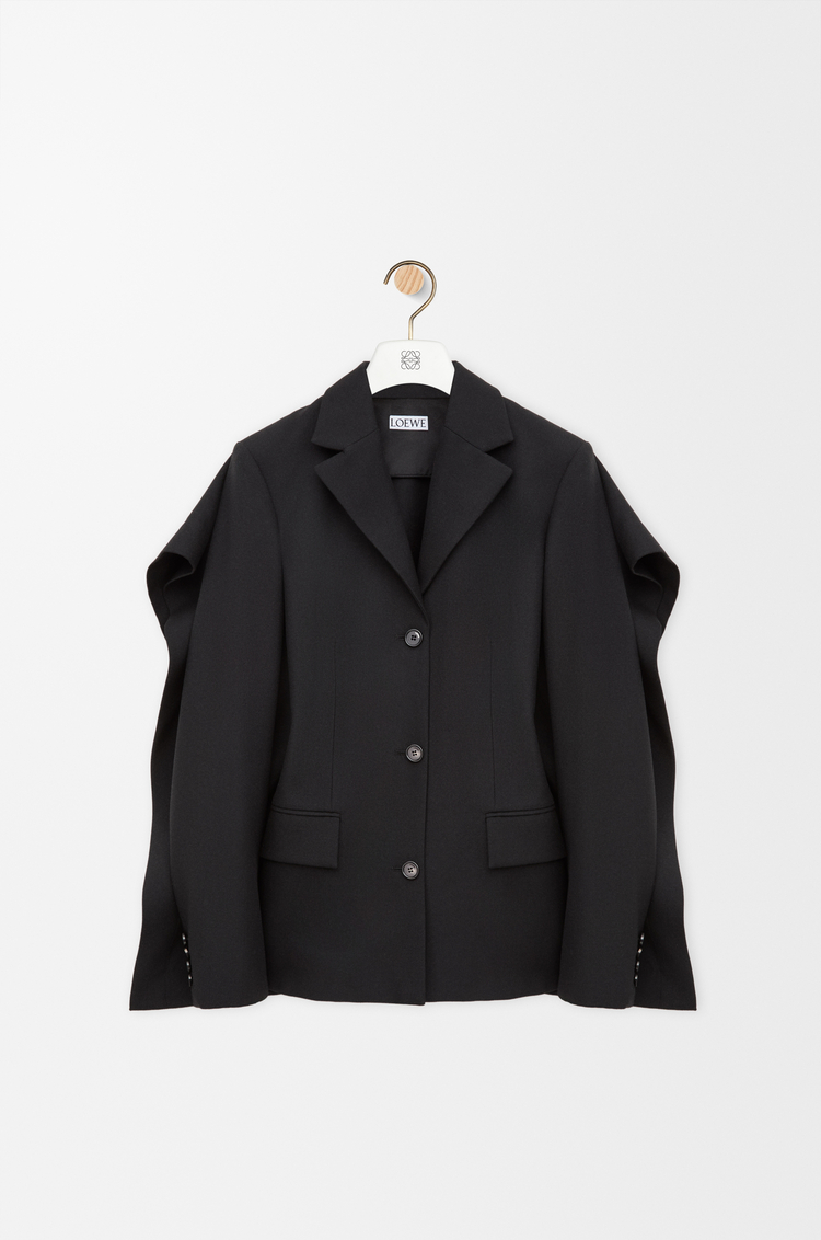 LOEWE Chaqueta en lana Negro