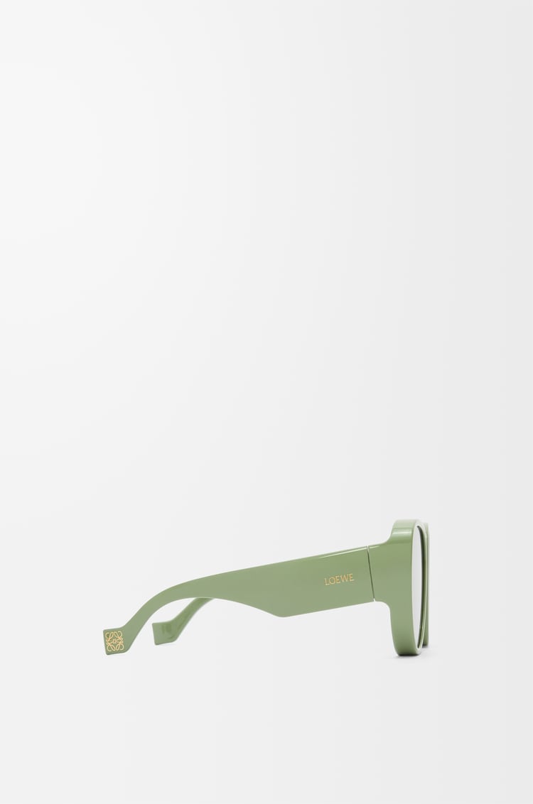LOEWE Front lenses aviatior sunglasses Grey Green