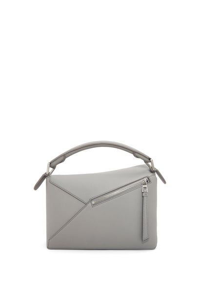 LOEWE Small Puzzle bag in soft grained calfskin Pearl Grey plp_rd