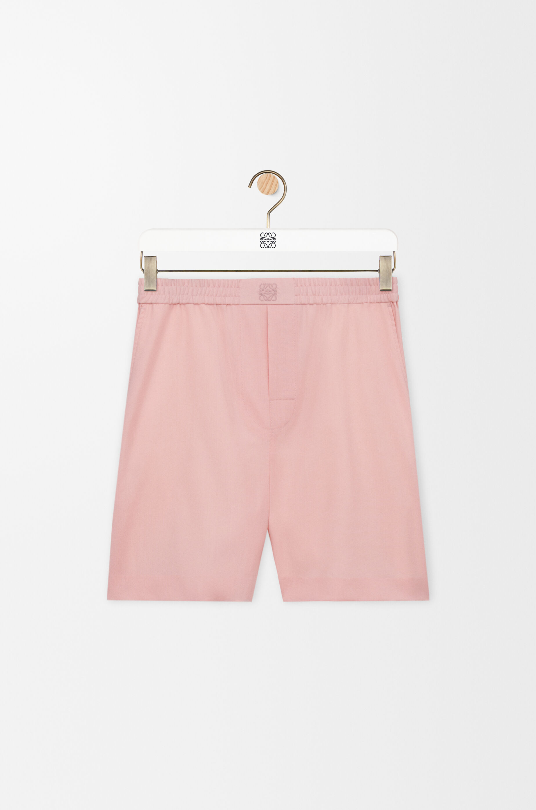【楽ギフ_のし宛書】 Shorts in wool Orange - LOEWE パンツ
