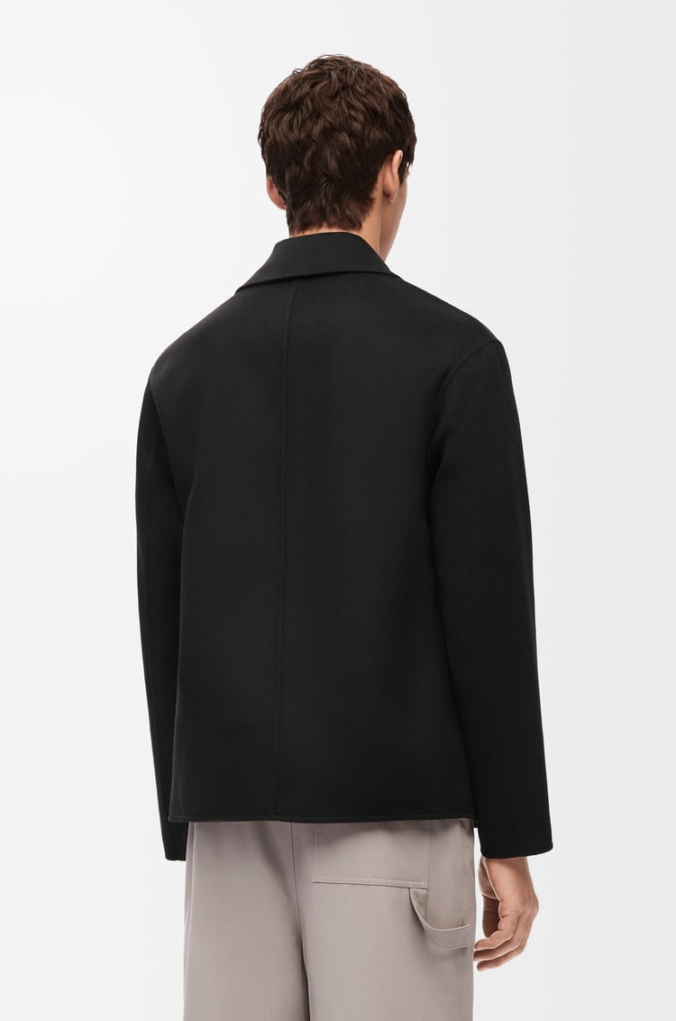 LOEWE Workwear jacket in wool and cashmere Black