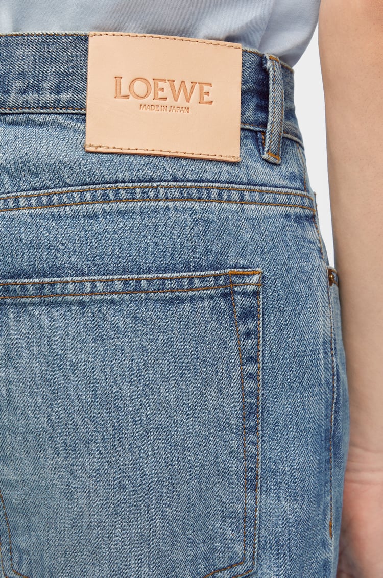 LOEWE Straight leg jeans in denim Vintage Blue