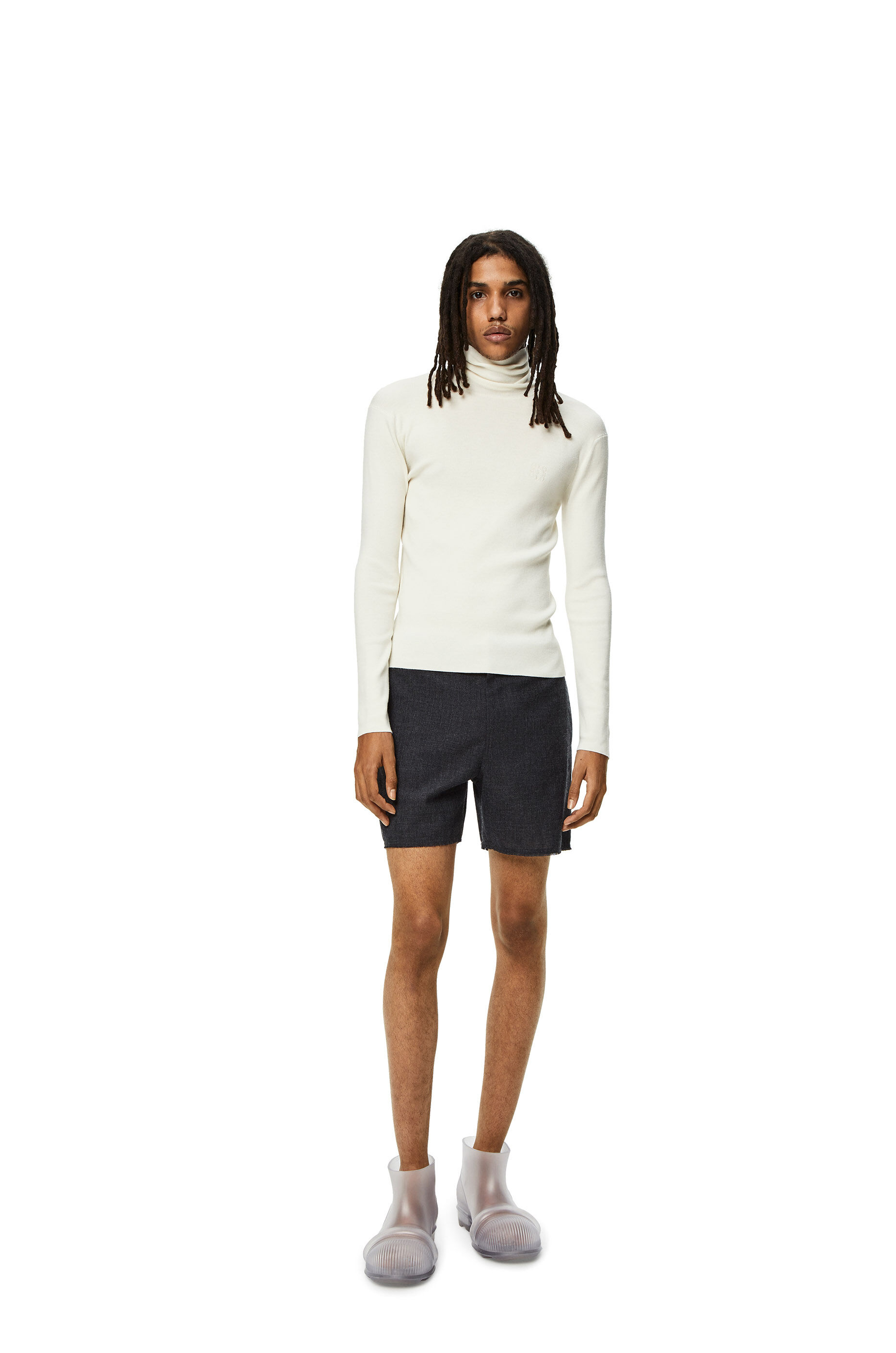 Shorts in wool Anthracite - LOEWE