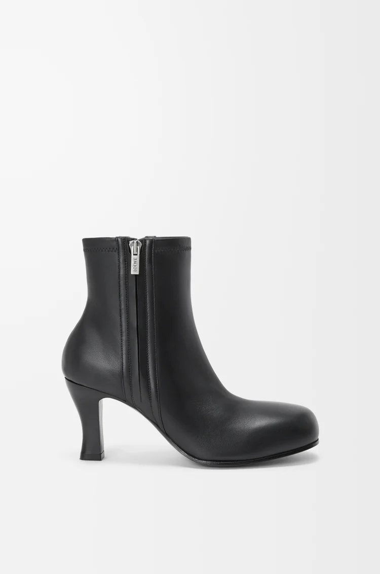 LOEWE Bobine ankle boot in nappa lambskin Black