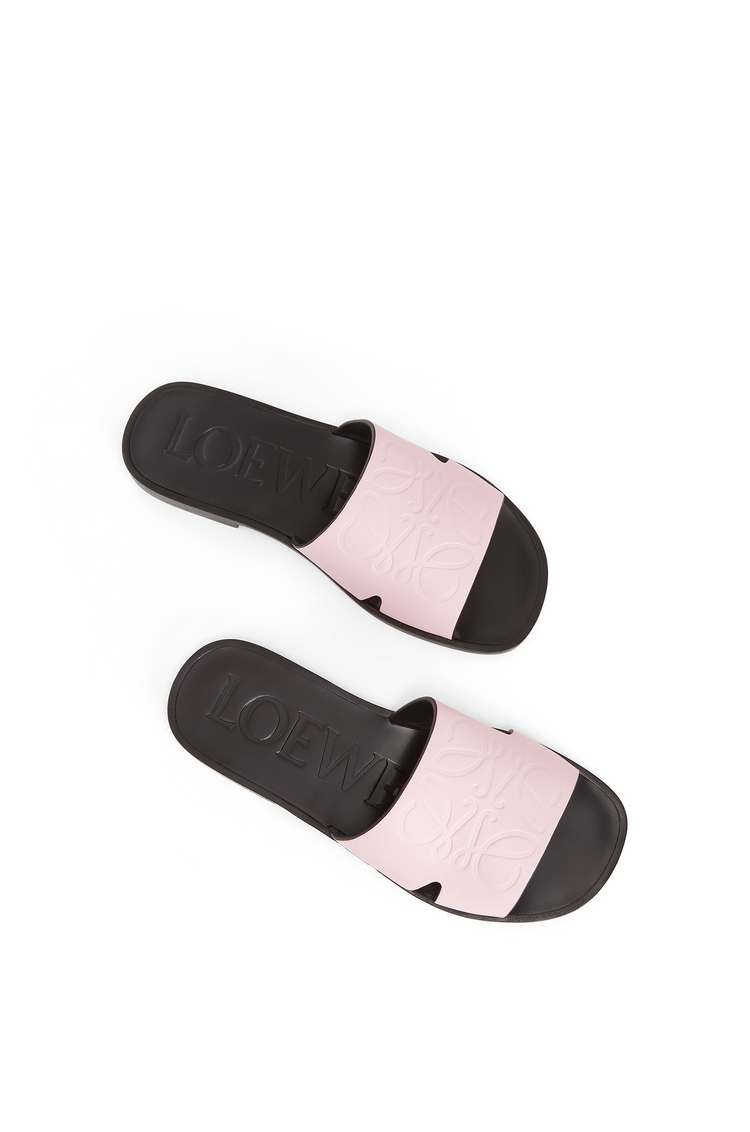 LOEWE Anagram mule in calfskin Light Pink