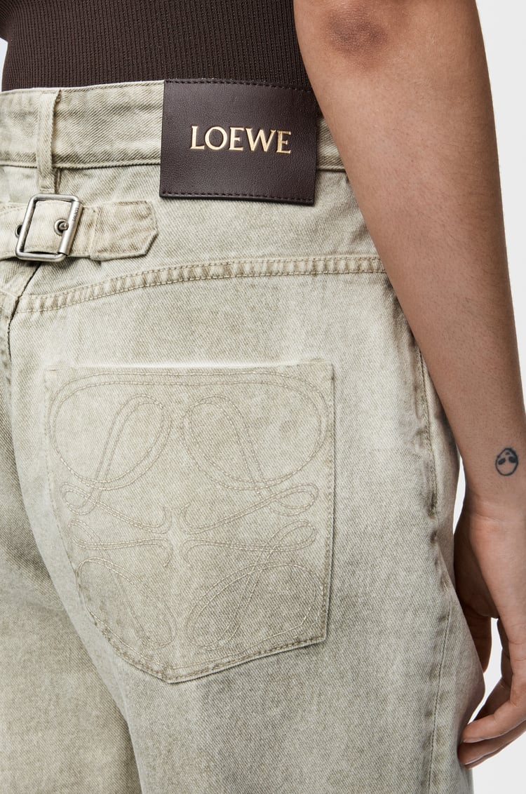 LOEWE Jeans in denim Light Grey