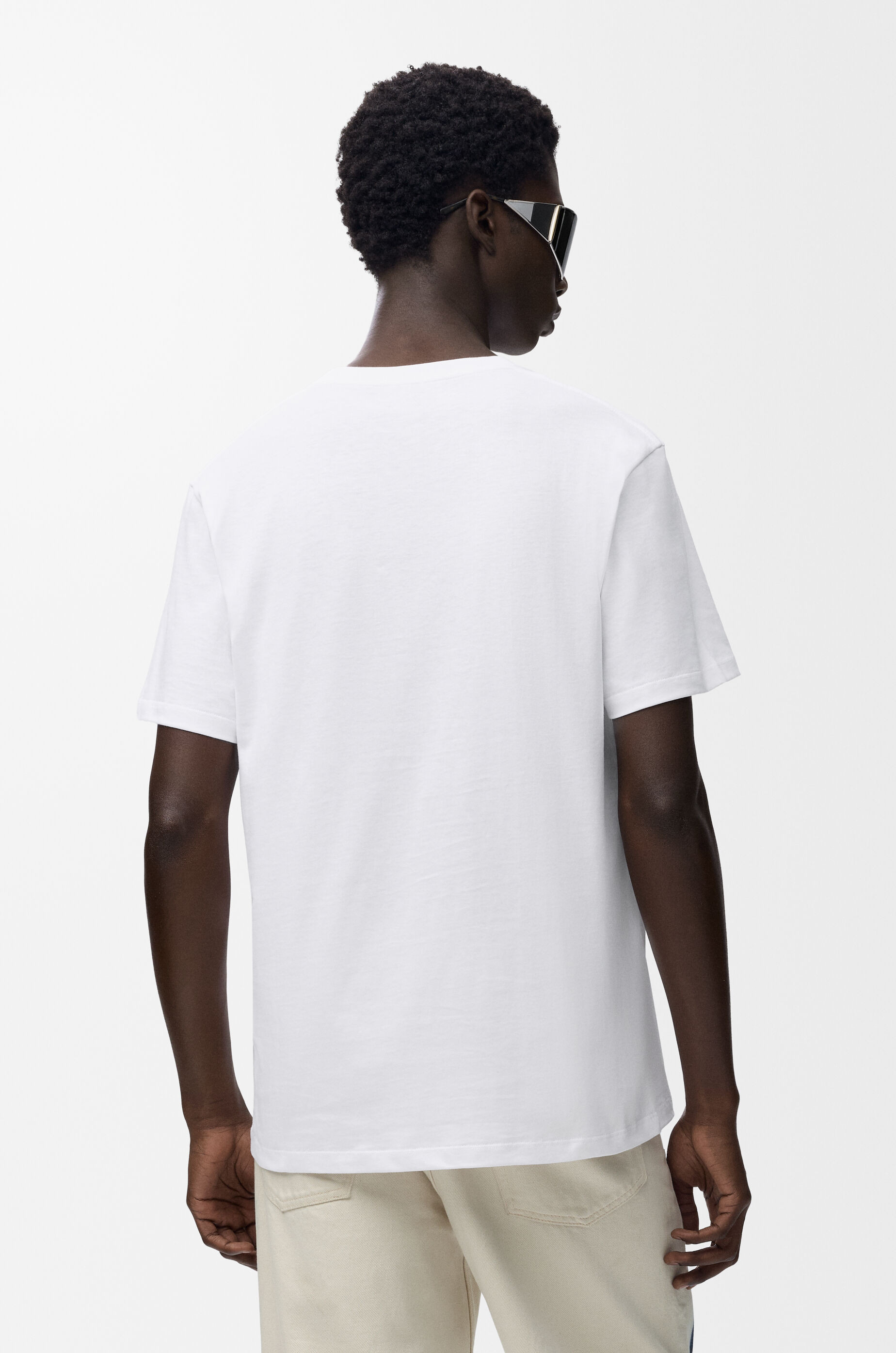 Regular fit T-shirt in cotton White - LOEWE USA Official Website